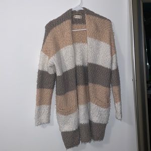 fall colored cardigan